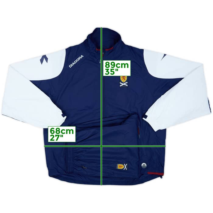 2005-06 Scotland Diadora Tracksuit - 10/10 - (XXL)