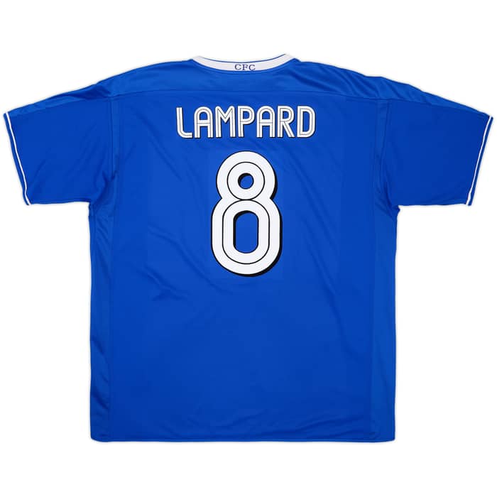 2003-05 Chelsea Home Shirt Lampard #8 - 6/10 - (XL)