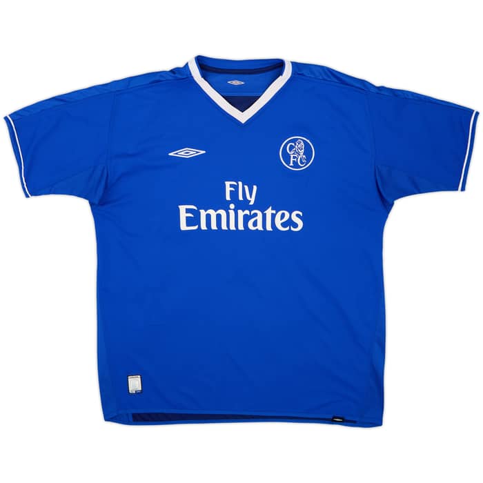 2003-05 Chelsea Home Shirt Lampard #8 - 6/10 - (XL)