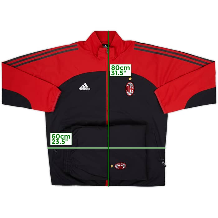 2002-03 AC Milan adidas Tracksuit - 7/10 - (L)