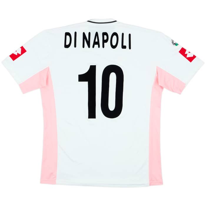 2002-03 Palermo Match Issue Away Shirt Di Napoli #10