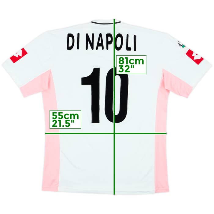 2002-03 Palermo Match Issue Away Shirt Di Napoli #10