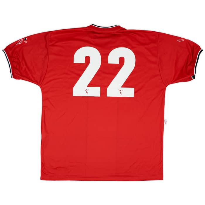 2003-04 Athletic Bilbao Match Issue Fourth Shirt #22 (Arriaga)