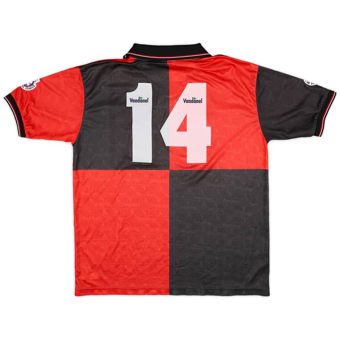 1995-96 Colchester United Match Issue Away Shirt #14