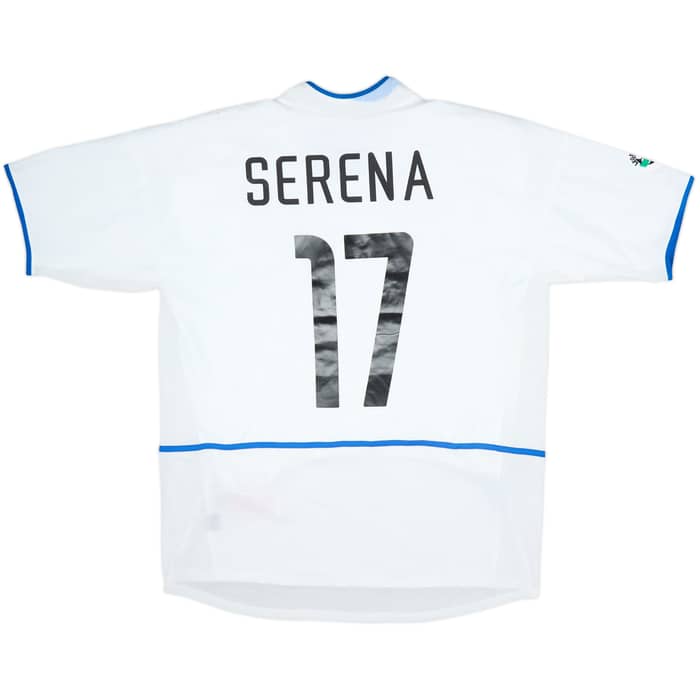 2002-03 Inter Milan Player Issue Away Shirt Serena #17 - 5/10 - (XL)