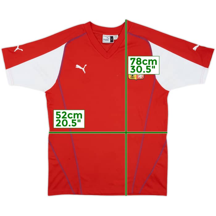 2004-05 Czech Republic Basic Home Shirt - 7/10 - (L)
