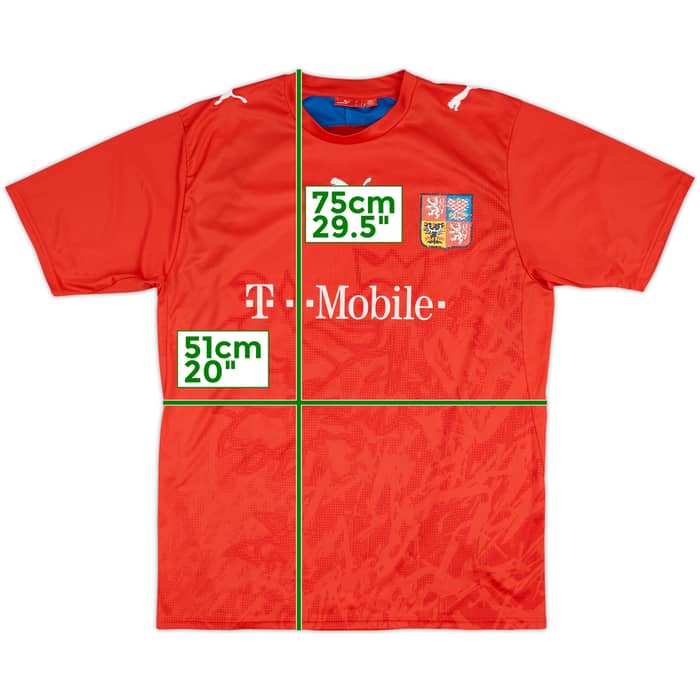 2006-08 Czech Republic Home Shirt - 5/10 - (L)