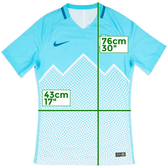 2016-17 Slovenia Authentic Home Shirt - 9/10 - (M)