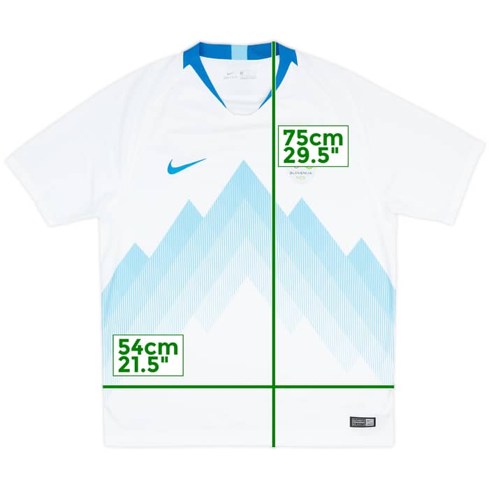 2018-19 Slovenia Home Shirt - 8/10 - (L)