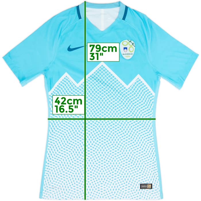 2016-17 Slovenia Authentic Home Shirt - 8/10 - (M)