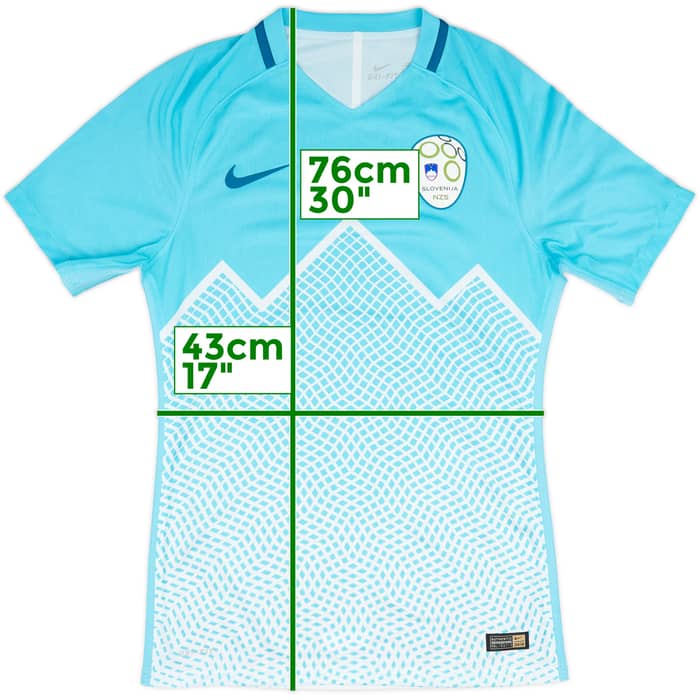 2016-17 Slovenia Authentic Home Shirt - 10/10 - (M)