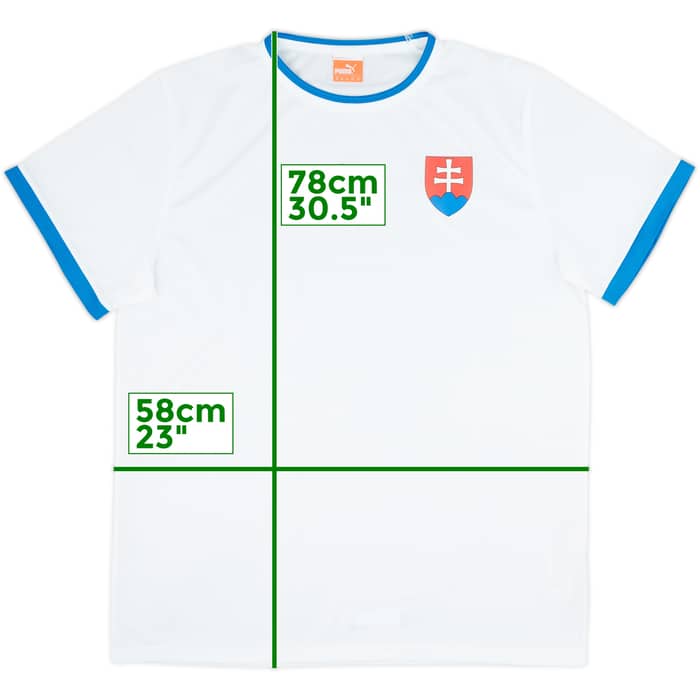 2014-16 Slovakia Basic Home Shirt - 8/10 - (XL)