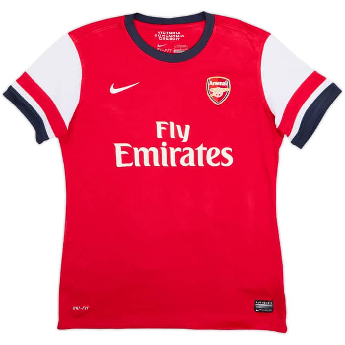 2012-14 Arsenal Home Shirt Walcott #14 - 4/10 - (Women's S)