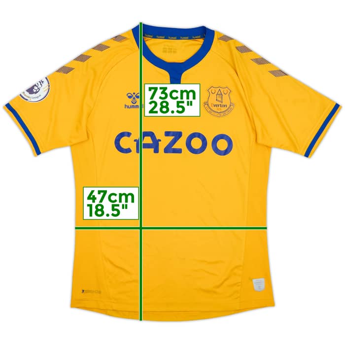 2020-21 Everton Away Shirt - 4/10 - (S)
