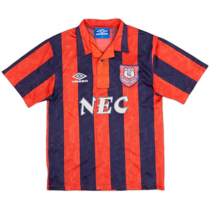 1992-94 Everton Away Shirt - 8/10 - (L.Boys)