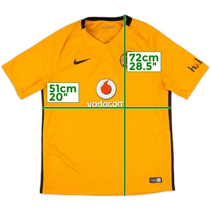 2016-17 Kaizer Chiefs Home Shirt - 6/10 - (L)