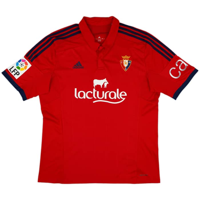 2014-15 Osasuna Home Shirt - 8/10 - (XL)
