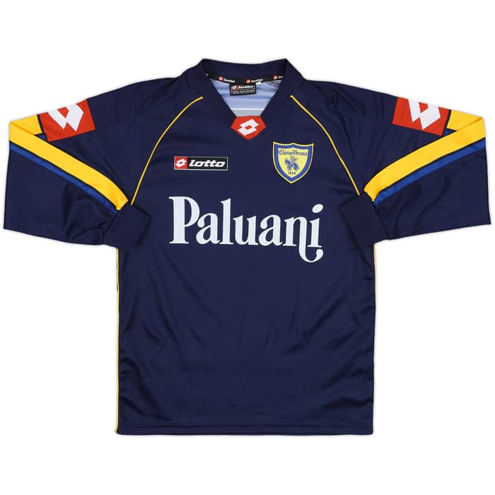 2003-04 Chievo Verona Lotto Training L/S Shirt - 8/10 - (S)