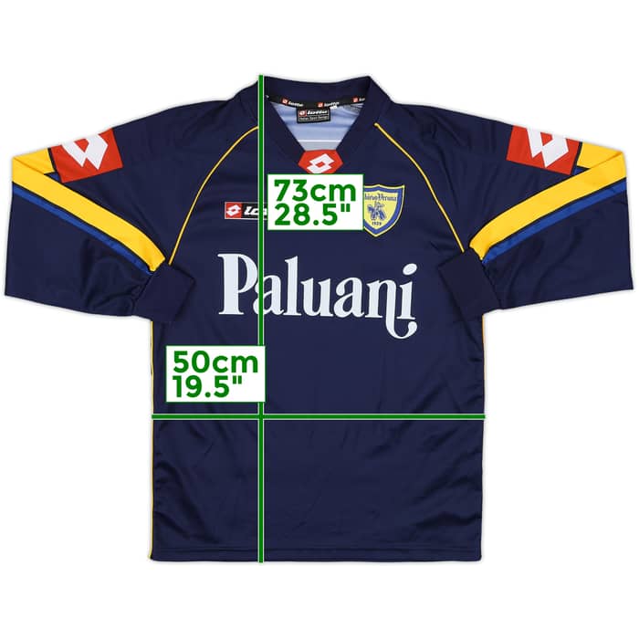 2003-04 Chievo Verona Lotto Training L/S Shirt - 8/10 - (S)