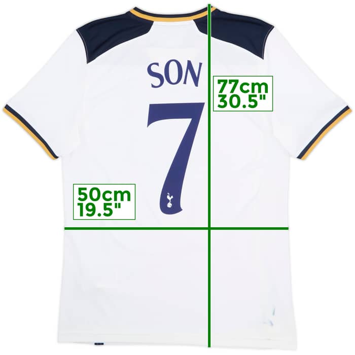 2016-17 Tottenham Home Shirt Son #7 - 8/10 - (L)