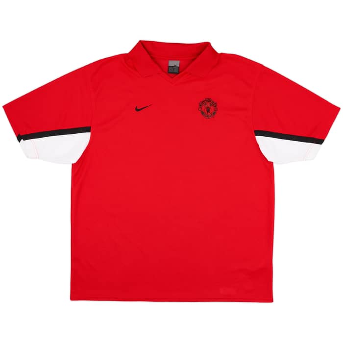 2007-08 Manchester United Nike Training Shirt - 9/10 - (XL)