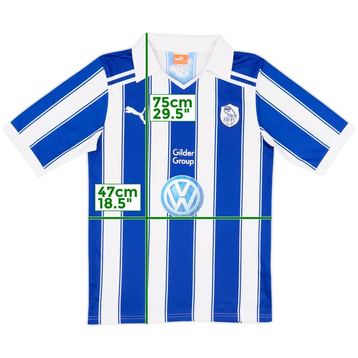 2011-12 Sheffield Wednesday Home Shirt - 6/10 - (M)