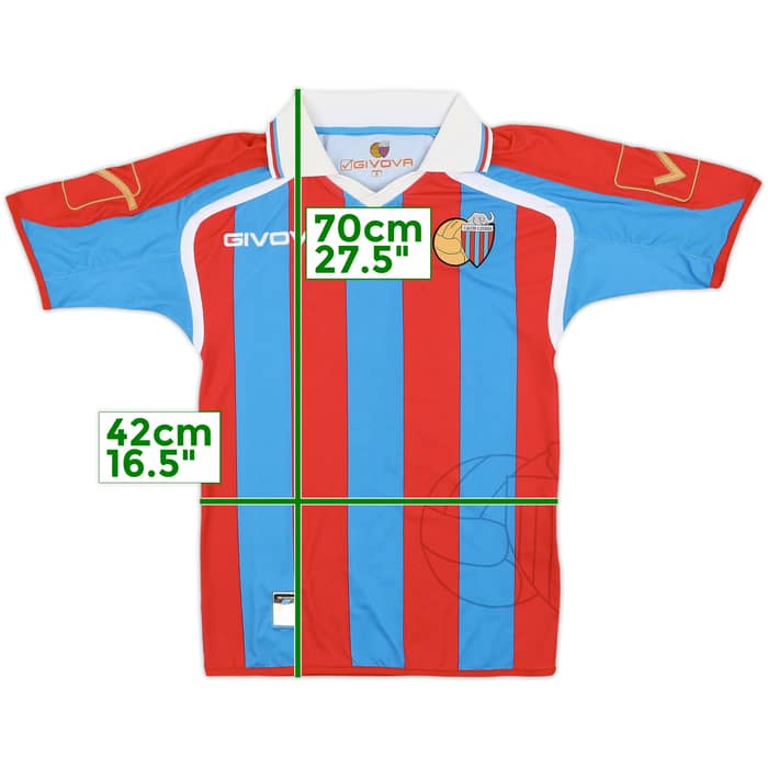 2010-12 Catania Home Shirt - 7/10 - (S)