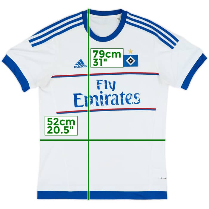 2015-16 Hamburg Home Shirt - 5/10 - (L)