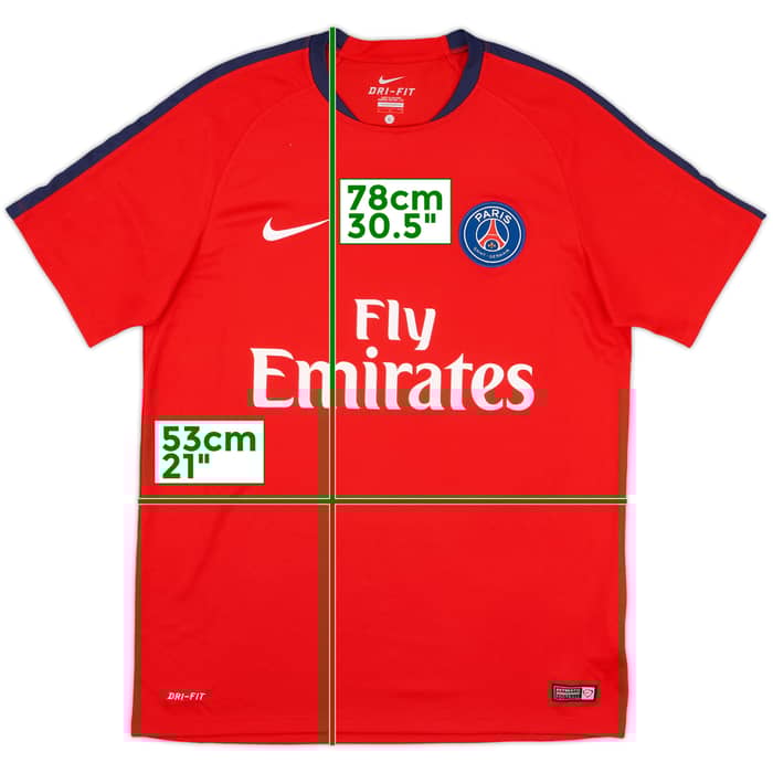 2015-16 Paris Saint-Germain Nike Training Shirt - 10/10 - (L)