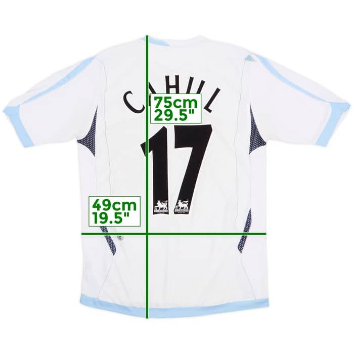 2006-07 Everton Away Shirt Cahill #17 - 8/10 - (M)