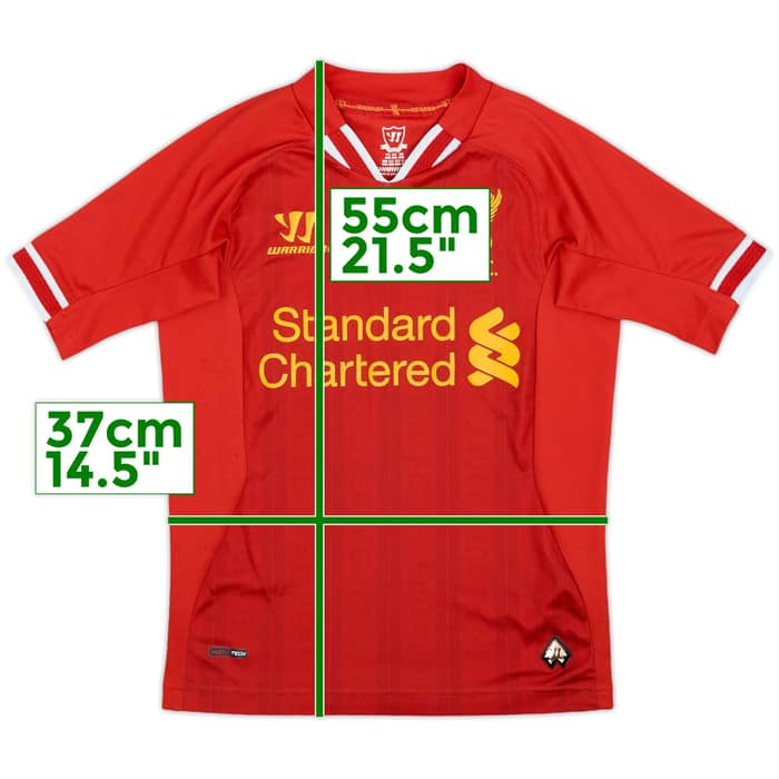 2013-14 Liverpool Home Shirt - 4/10 - (S.Boys)