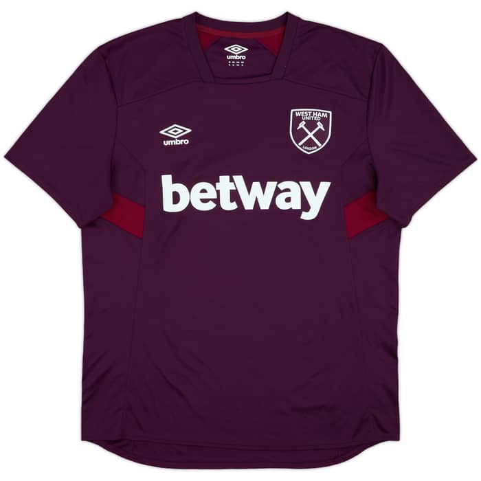 2017-18 West Ham Umbro Training Shirt - 8/10 - (XL)