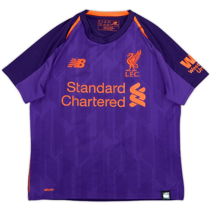 2018-19 Liverpool Away Shirt M.Salah #11 - 8/10 - (S.Boys)