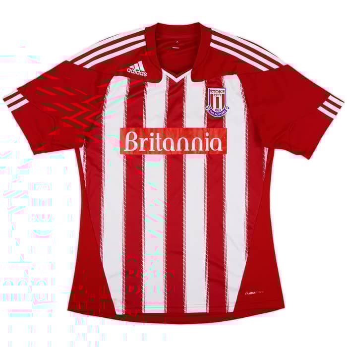 2010-11 Stoke City Home Shirt Fuller #10 - 6/10 - (M)