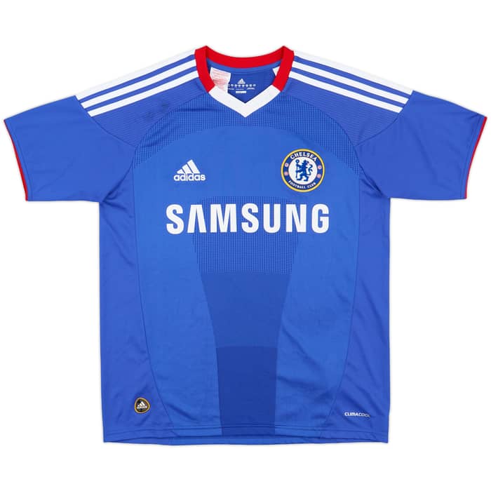 2010-11 Chelsea Home Shirt Drogba #11 - 8/10 - (L.Boys)