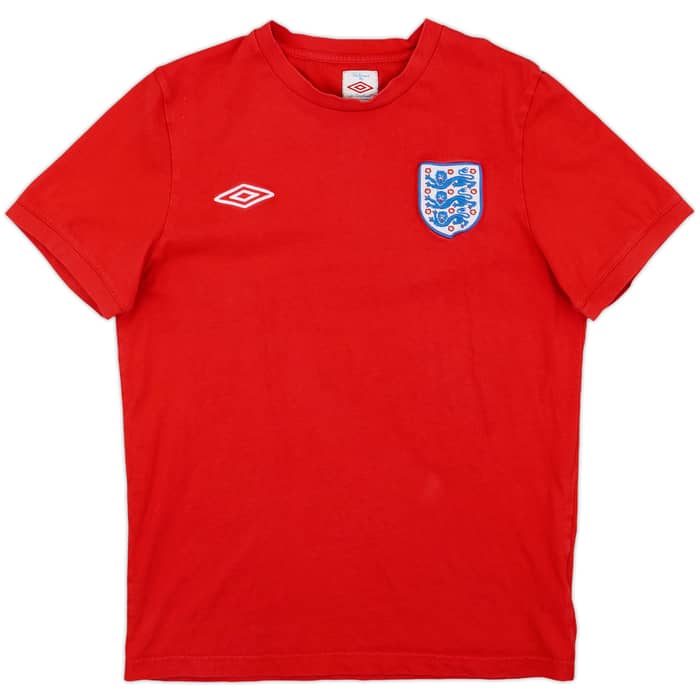2010-11 England Umbro Cotton Tee - 8/10 - (M)