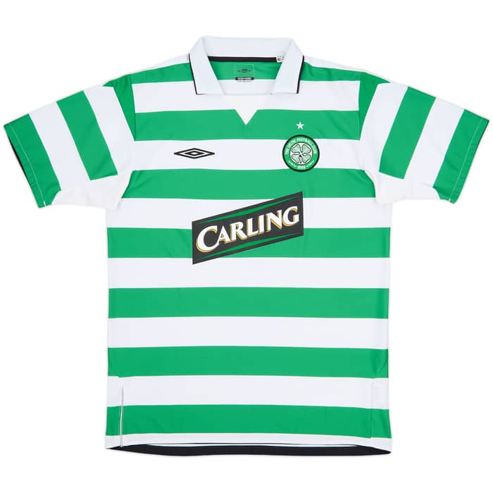 2004-05 Celtic Home Shirt Sutton #9 - 7/10 - (L)