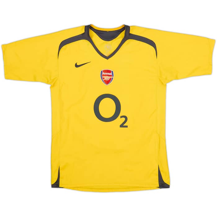 2005-06 Arsenal Away Shirt Fabregas #15 - 6/10 - (L.Boys)
