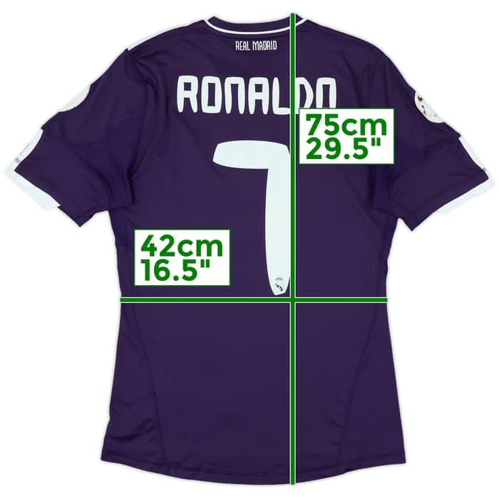 2010-11 Real Madrid CL Third Shirt Ronaldo #7 - 5/10 - (S)