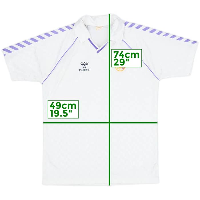 1986-88 Real Madrid Home Shirt - 8/10 - (M)