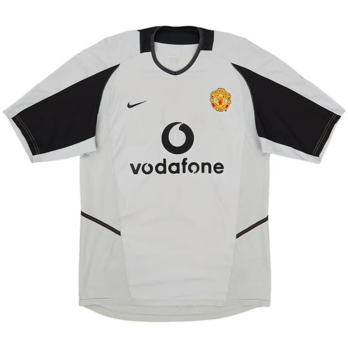 2002-04 Manchester United GK S/S Shirt Barthez #1 - 8/10 - (M)