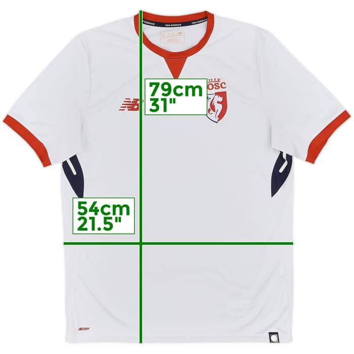 2017-18 Lille Away Shirt - 8/10 - (L)
