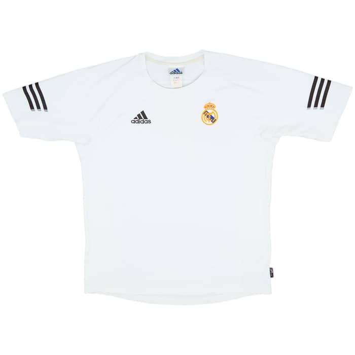 2002-03 Real Madrid adidas Training Shirt - 8/10 - (M/L)