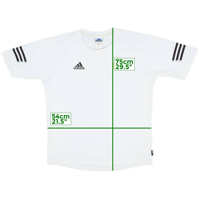 2002-03 Real Madrid adidas Training Shirt - 8/10 - (M/L)