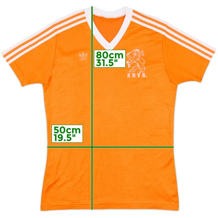 1985-88 Netherlands Home Shirt #10 - 8/10 - (L)