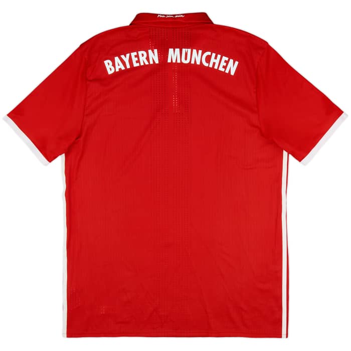2016-17 Bayern Munich Authentic Home Shirt - 7/10 - (XL)