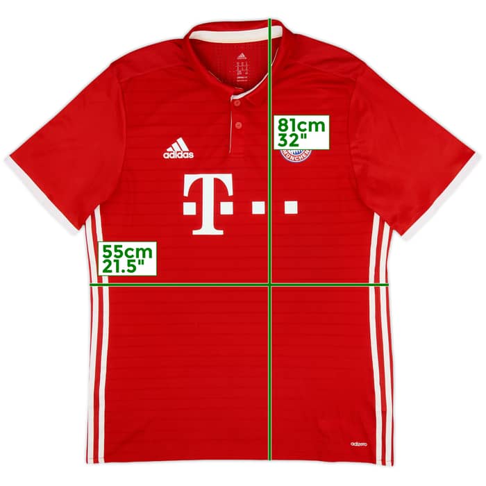 2016-17 Bayern Munich Authentic Home Shirt - 7/10 - (XL)