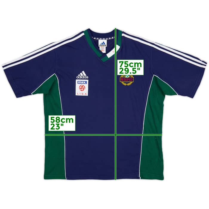 1999-00 Rapid Vienna adidas Training Shirt - 8/10 - (L/XL)