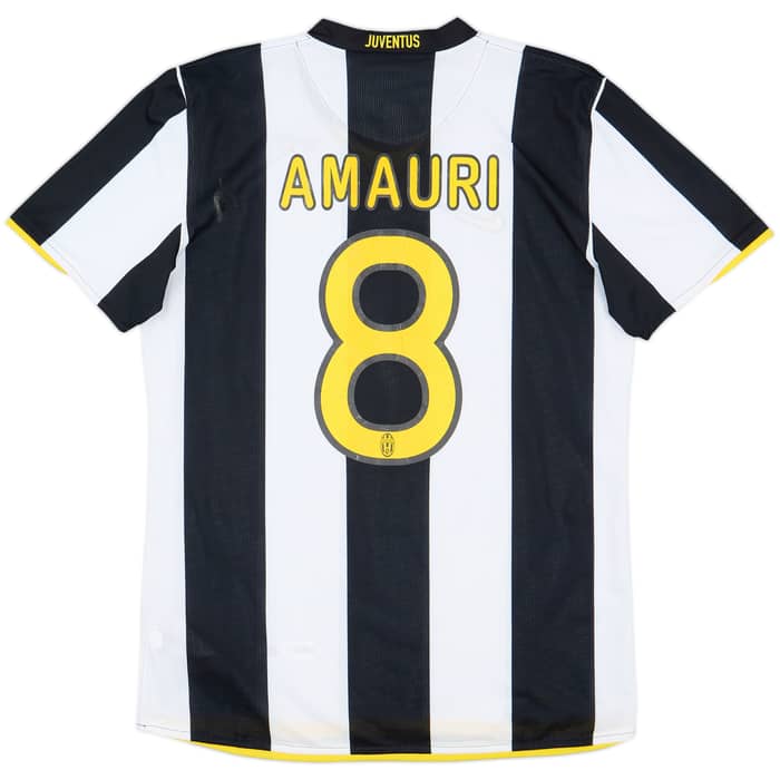 2008-09 Juventus Home Shirt Amauri #8 - 6/10 - (L)