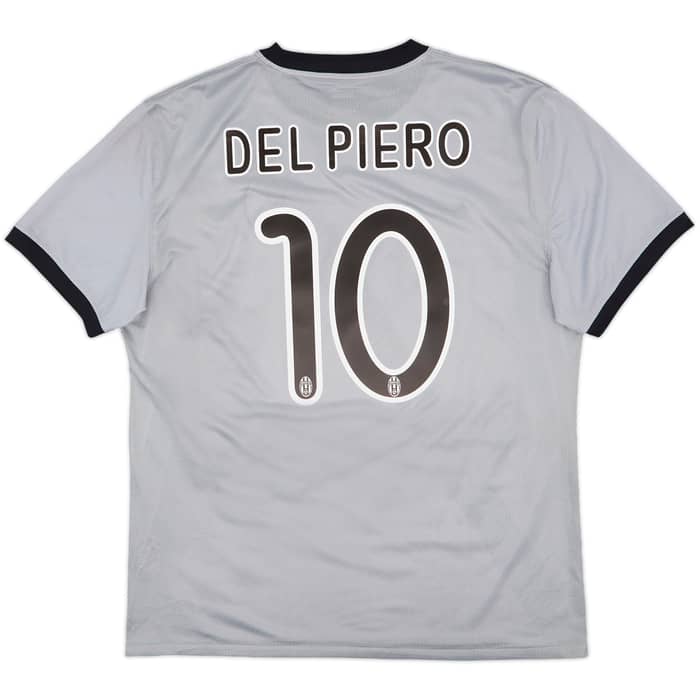 2009-10 Juventus Player Issue Away Shirt Del Piero #10 - 8/10 - (XL)